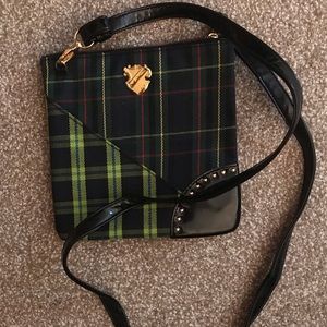 MAC Tartan Tale Plaid Pouch Bag W/ Strap